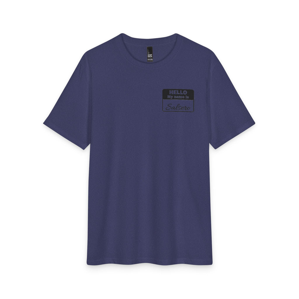 Salsa Dancing Social Tee — “Hello, Salsero” Mambo Club T‑Shirt (Raleigh NC)