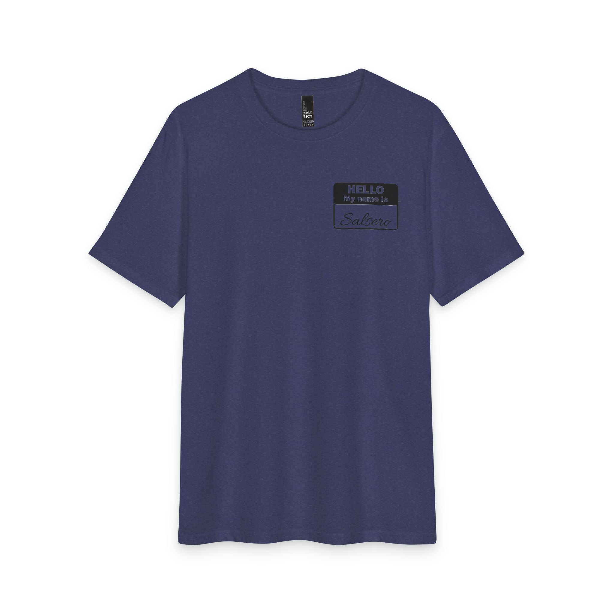 Salsa Dancing Social Tee — “Hello, Salsero” Mambo Club T‑Shirt (Raleigh NC)