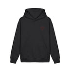 Woven By God Hoodie — Inspirational Olive Pullover with Back Script